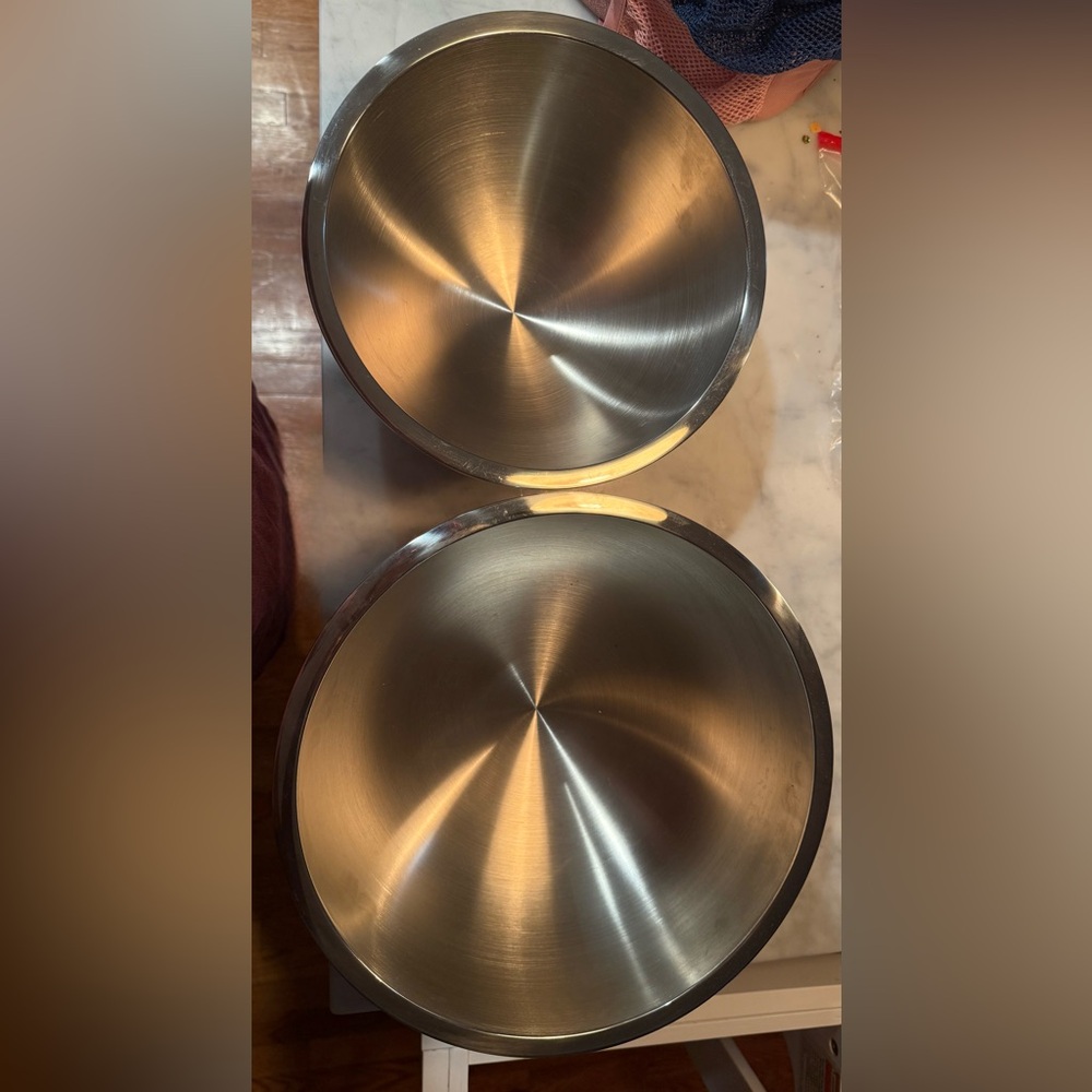 Saladmaster 316SS Double Wall Metal Bowls 3.5QT and 6.5QT - Picture 9 of 12